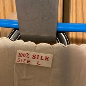 Ladies 100%silk nightgown